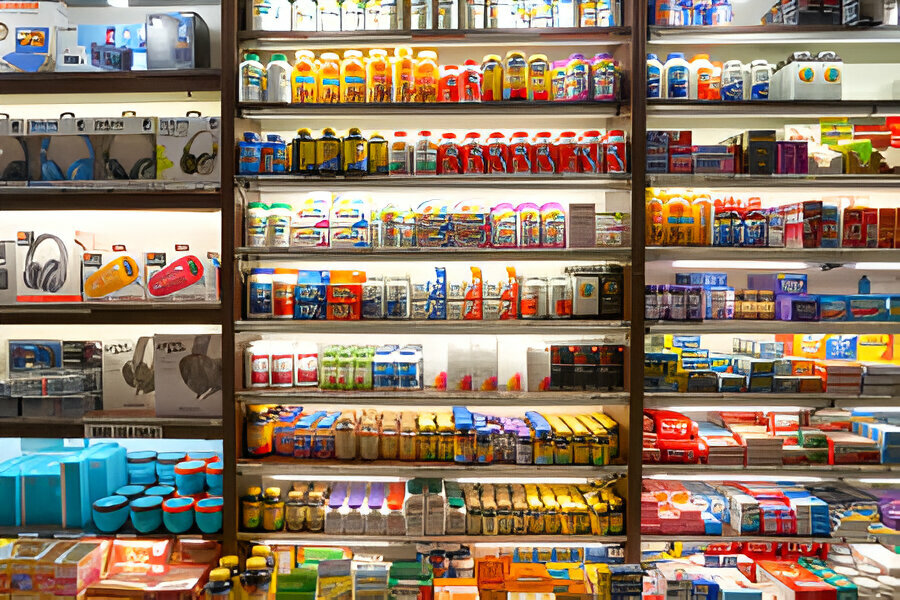 Supermart Display Rack